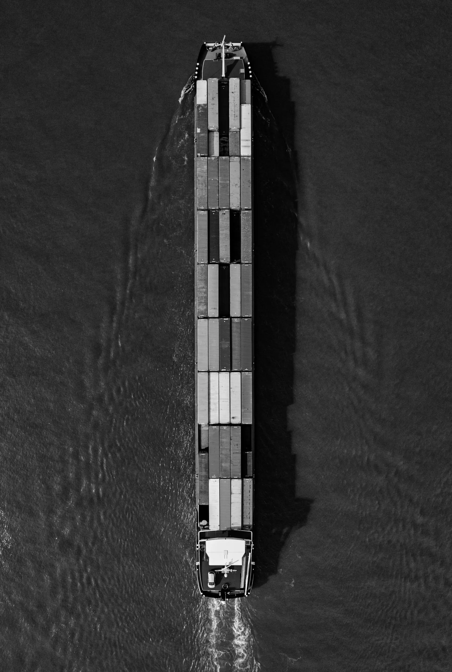 Freight under way
